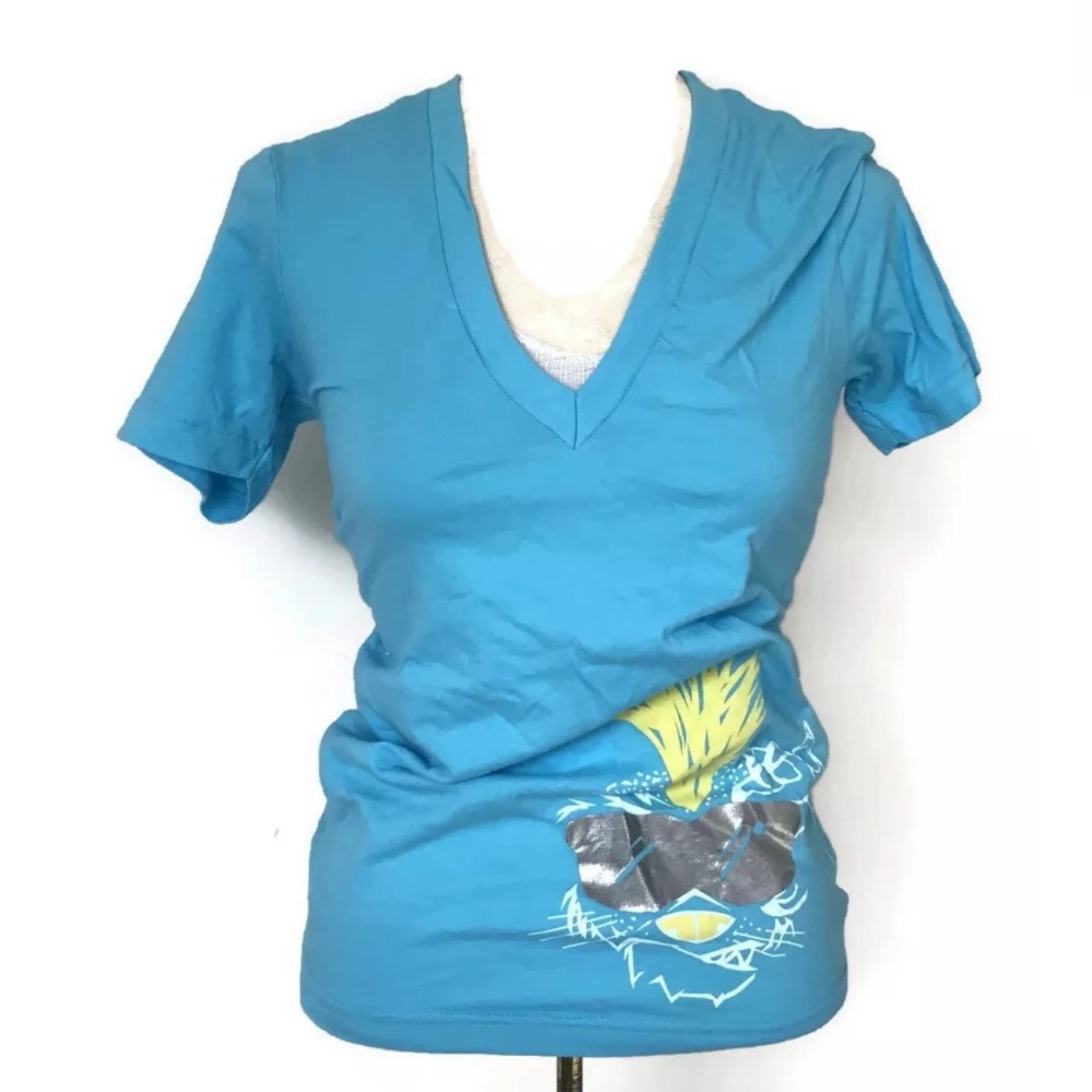 American Apparel Summer V-Neck T-Shirt